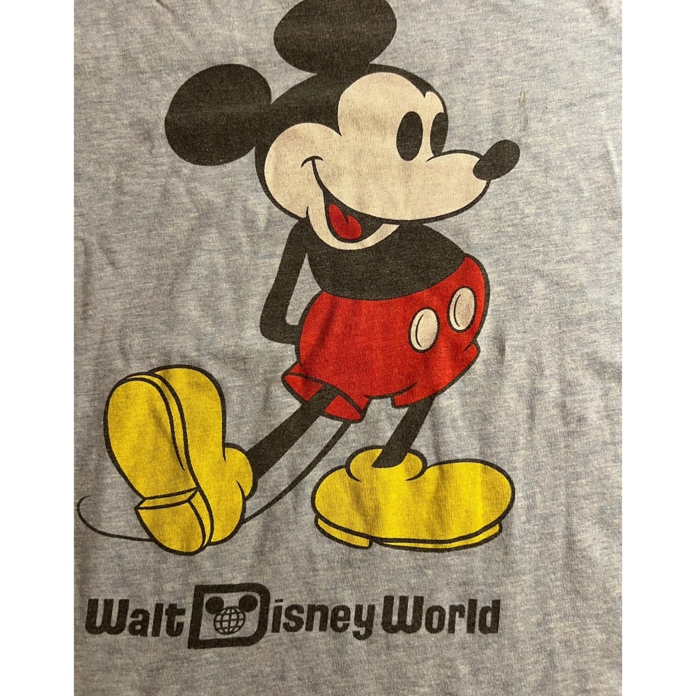 Disney Mickey Mouse T-Shirt Youth Medium Ringer  100% Cotton READ MORE . - Picture 14 of 16